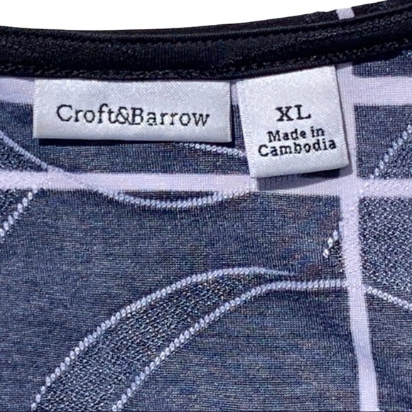 Navy Croft and Barrow Blouse - Picture 7 of 9